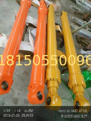 Doosan  DH420-V bucket  hydraulic cylinder ass'y，Doosan  hydraulic stick cylinder part number